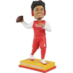 Patriks Mahomess (Kanzassitijas Chiefs) pirmsspēles CLARKtoys ekskluzīvais NFL Bobblehead