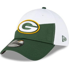 Jauns laikmets — NFL Green Bay Packers 2023 Sideline 39Thirty Stretch Cap Krāsa: zaļa/balta