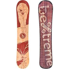 BeXtreme Snowboard Flames 2020 All Mountain Freestyle un Freeride Versatile Eco Board izgatavots no bambusa, kļavas un dižskābarža. Izmēri 152, 157 un 160 cm platumā. Tagad dēlis vīriešiem un sievietēm