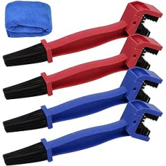 ATPWON Cleaning Brush Chain Brush Chain Cleaner Clean Brush for Bicycle Motorcycle (Pack of 5)