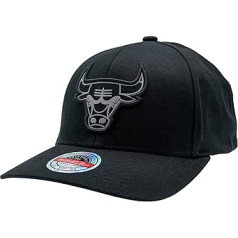 Mitchell & Ness NBA Siege Snapback — Čikāgas Bulls, Black