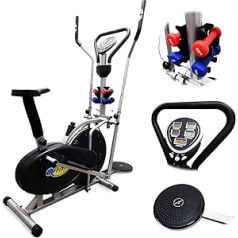 Ellittica magnētiskais mājas trenažieris fitnesam, profesionāls, Ergometro Cross Trainer, kardio velosipēds