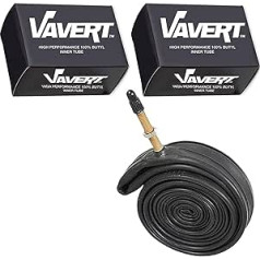 Vavert Presta Valve Inner Tubes 700 x 40c Pair