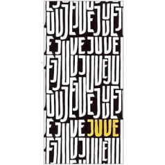 Juventus Strandtuch 140 x 70 cm (Bianconero)