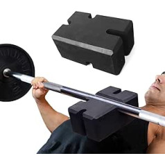 LARA STAR Bench Press Block Press Blocks Dēļi, Regulējams 2-5 Bench Board, Mājas trenažieru zāles treniņu fitnesa piederumi, lai palielinātu jūsu spiešanu guļus