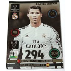 Panini Adrenalyn Čempionu līgas 2014 2015 Ronaldo Madrid ierobežotā izdevuma karte