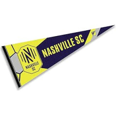 WinCraft Nashville SC vimpelis un 12 x 30 collu reklāmkarogs