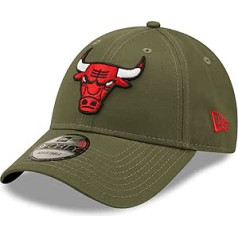 New Era 9Forty Strapback Cap NBA Chicago Bulls Olive