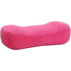 Travel Pillow Inflatable Neck Pillow Travel Multifunctional Storage Cotton Lumbar Pillow Portable Travel Pillow Easy to Store, Easy to Carry 40 x 20 x 13 cm Travel Pillow (Colour: Red)