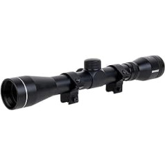 DIANA Rifle Far Scope 4 x 32 Including 2-Piece Mounting 11 mm Prism Rail Duplex Reticle 1 Inch Middle Tube Rifle Scope Air Rifle ZF with Rail Target Optics Cheap Rifle Scope Rifle Scope