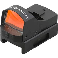 Victoptics RDSL01 V2 1x18 Red Dot vizieris sportam, airsoftam un medībām, gaisa šautene, mērķa vizieris, atstarojošais vizieris, sarkanais punkts mērķēšanai