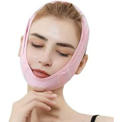 REDCVBN Facelift Bandage V Sejas miega pārsējs Liftings un savilkšana Lifting Double Chin Line Pēcoperācijas korekcijas jostas Sejas novājēšanas jostas Sejas liftings