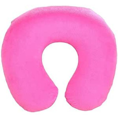 JMYSD Travel Pillow, Outdoor Compressible Comfortable Neck for Support, Camping, Travel, Hiking, Necessary, Washable, Pink