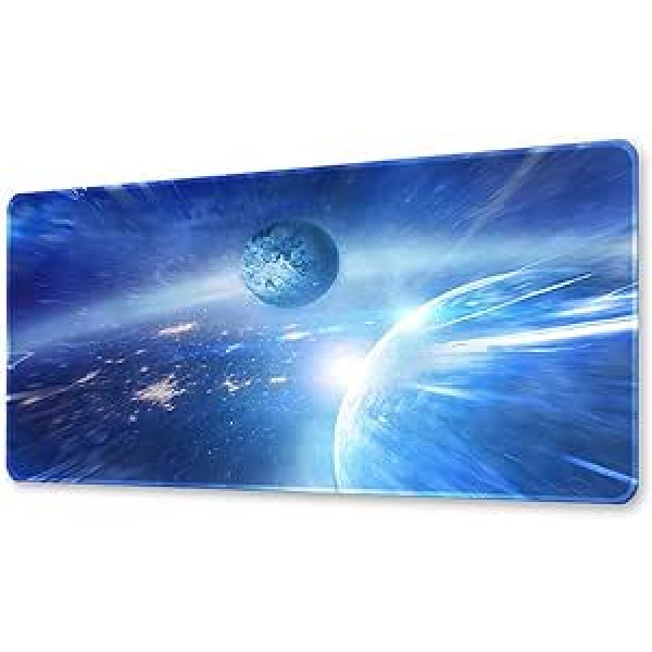 Morain Games Mouse Pad Gaming Liels peles paliktnis Galda paklājiņš Kosmoss Liels Tastatūras Paliktņi Galda piederumi Spēļu un Biroja PC Klēpjdators 300 x 800 x 3 mm