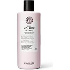 Maria Nila Pure Volume Shampoo, matu šampūns lielākam apjomam ar vitamīnu B5, matu kopšana, plāni mati, nesatur sulfātus un parabēnus