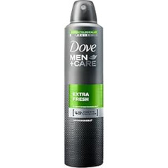 Dove Men+Care Extra Fresh purškiamas antiperspirantinis dezodorantas, 3 vnt