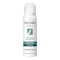 Allpresan Diabetic Intensive + Repair with Urea Foam Cream for Diabetes Mellitus for Very Dry to Cracked Foot Skin 100 ml