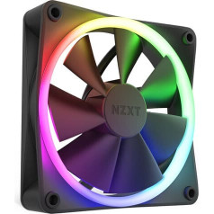 datora ventilators PSU/asijas ventilators f120 rgb pwm balts