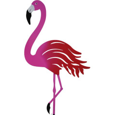 YardStory Rosafarbener Flamingo-Gartenstecker Hofdekoration