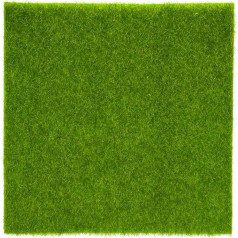 Ejoyous Artificial Grass (30 x 30 cm) Artificial Grass Lawn Plants Miniature Dollhouse Landscaping Decoration Can Be Spliced for Home Nursery or Dollhouse Artificial Grass