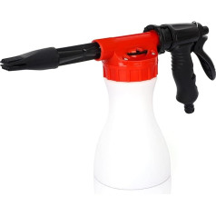 GALAXYER Snow Foam Gun 900 ml Adjustable Foam Lance for Car Cleaning Watering Tool Fit Garden Hose Foam Sprayer for Car Washing Garden Watering