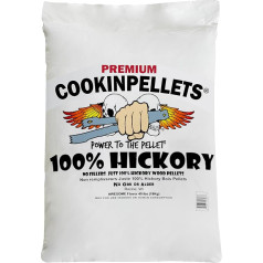 Kulinārijas granulas CPH18 kg-Hickory-Holzpellets, 18 kg, Braun