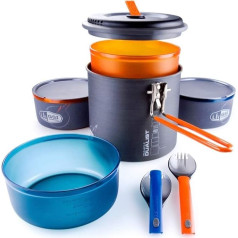 GSI Outdoors 50148 Küchenhelfer-Set, Unisex, Erwachsene, Mehrfarbig, Augstāka izmēra materiāls