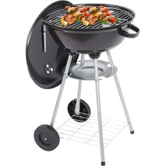 Holzkohlegrill 45,7 cm Grill für Outdoor Hof Picknick Camping Heckklappe BBQ Wasserkocher