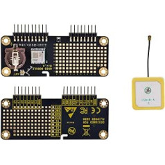 NewHail GNSS moduļa uztvērējs priekš Flipper Zero, atbalsta GPS, BeiDou (BDS), GLONASS un QZSS sistēmas ar aktīvo GNSS antenu priekš Flipper Zero