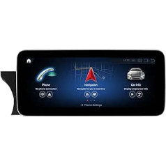 Koason Android 12 HD ekrāna jaunināšanas displeja monitors CarPlay multivides atskaņotāja navigācijas sistēma automašīnas radio, kas paredzēts Mercedes Benz C-Class W204 2011-2013 NTG4.5 10.25