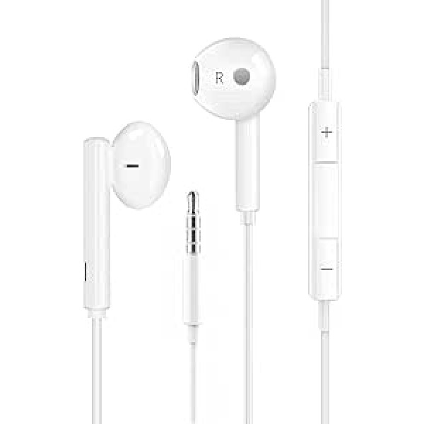 KP TECHNOLOGY In-Ear Ohrhörer Kopfhörer austiņas Ohrhörer mit In-Line Fernbedienung für Xiaomi Redmi Note 11