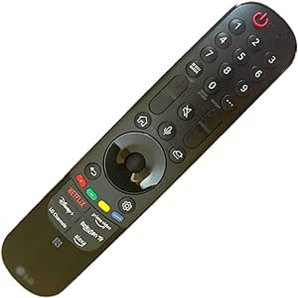 Oriģinālā MR23GA Magic Motion TV tālvadības pults, kas saderīga ar LG AKB76043112 OLED evo 4K Smart TV ar balss vadību, Bluetooth, Magic Air Mouse