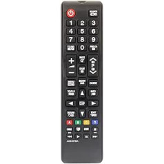 121AV BN59-01199G Remote Control Replaces Samsung TV UE32J4500 UE32J4570 UE32J5200 UE32J5205 UE40J5200 UE40JU6000 UE40JU6050 UE43JU6060 UE48J520520520505 UE48JUU 6000 UE55JU6000 UE65JU6050.