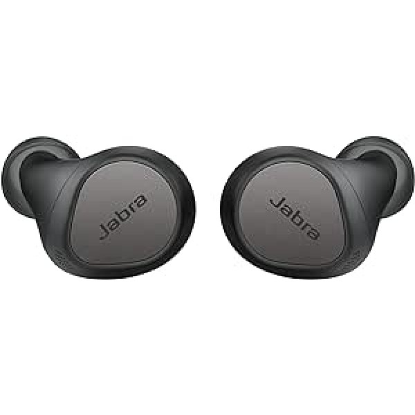 Jabra Elite 7 Pro ieliekamās Bluetooth austiņas — patiesas bezvadu austiņas kompaktā dizainā ar regulējamu aktīvo trokšņu slāpēšanu un Jabra multisensoru balsi skaidriem zvaniem — titāna melns