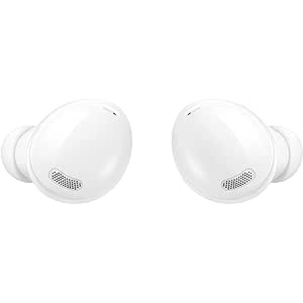 Samsung Galaxy Buds Pro, bezvadu austiņas, bezvadu austiņas, ilgmūžīgs akumulators, 3 mikrofoni, AKG skaņa, iekļauts divvirzienu skaļrunis. Araree Clear Cover, Phantom White (vācu versija).