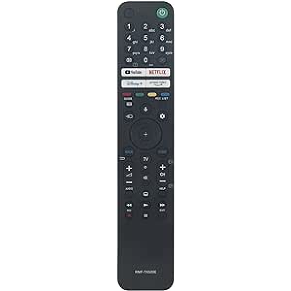 ALLIMITY Voice Remote Control Replacement for Sony 4K 8K Ultra HD TV RMF-TX520E RMFTX520E X80J X81J X82J X89J X90J X95J