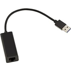 KALEA-INFORMATIQUE USB 3.0 Type A Cable to RJ45 10 100 1G 2.5G Gigabit LAN Ethernet Realtek RTL8156B Network Connector with Aluminum Structure