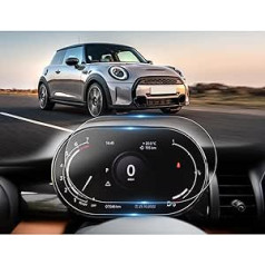 BIBIBO Premium instrumentu paneļa ekrāna aizsargs Mini Cooper F55 / F56 / F57 2022-2023, 8,8 collu PET ekrāna aizsargs automašīnai, Mini Cooper pret skrāpējumiem izturīgs ekrāna aizsargs, ekrāna aizsargi (iepakojumā