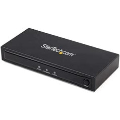 StarTech.com VID2HDCON2 S-Video or Composite to HDMI Converter with Audio (720p, NTSC & PAL, HDMI Upscaler, Mac & Windows)