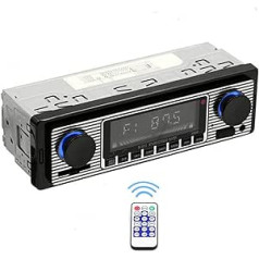 PolarLander 12 V automašīnas radio atskaņotājs Bluetooth stereo FM MP3 USB SD AUX audio automašīnas radio 1 DIN