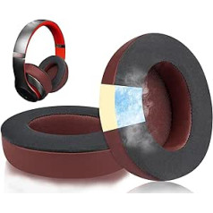 SoloWIT® Cooling Gel rezerves ausu spilventiņi Beats Studio 2 un Studio 3 vadu un bezvadu austiņām, spilveni ar augsta blīvuma trokšņa aizsardzības putām