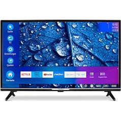 MEDION P13207 (MD 30018) 80 cm (32 collu) Full HD TV (viedtelevizors, HDR, Netflix, Prime Video, PVR, Bluetooth, trīskāršā uztvērēja uztvērējs)