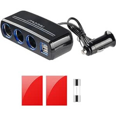 120 W USB C automašīnas lādētāja adapteris, cigarešu šķiltavu adapteris, automašīnas lādētāja adapteris 12 V spraudnis, mini USB adapteris automašīnai, automašīnas lādētāja lādētājs kamerai, GPS, automašīnas kamera