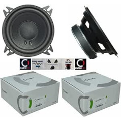 WOOFER CIARE CW100Z skaļrunis 10 cm 100 mm 4 collu 40 vati RMS 80 vati maksimālā pretestība 4 omi automašīnas durvis gumijas balstiekārta melna komplektā 2 + 5 bezmaksas uzlīmes