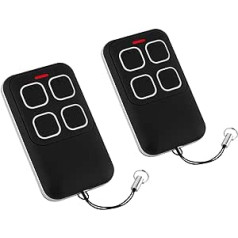 Handheld Transmitter Compatible with Sommer SOMloq2 Pearl 4018V000 Pearl Vibe 4019V000 Twin S10019-00001 Twin+ Status Slider Vibe Garage Door Remote Control 868.95MHz Pack of 2