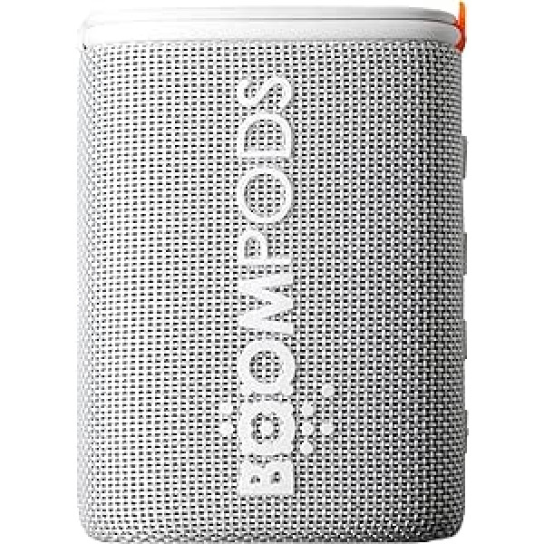 Boompods Beachboom ilgtspējīgs, izturīgs pārnēsājams Bluetooth skaļrunis — izgatavots no plastmasas, kas savienots ar okeānu, mazi bezvadu skaļruņi, IPX7 ūdensnecaurlaidīgs skaļrunis