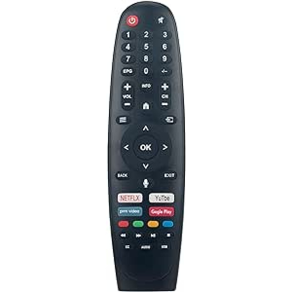 ALLIMITY Replacement Remote Control for INVES GRUNKEL SMART-TECH Q.Bell Qbell QT32A03 QT24GX83 QT40GX83 32HA10V3 LED-5021KGOO LED-3221GOIN