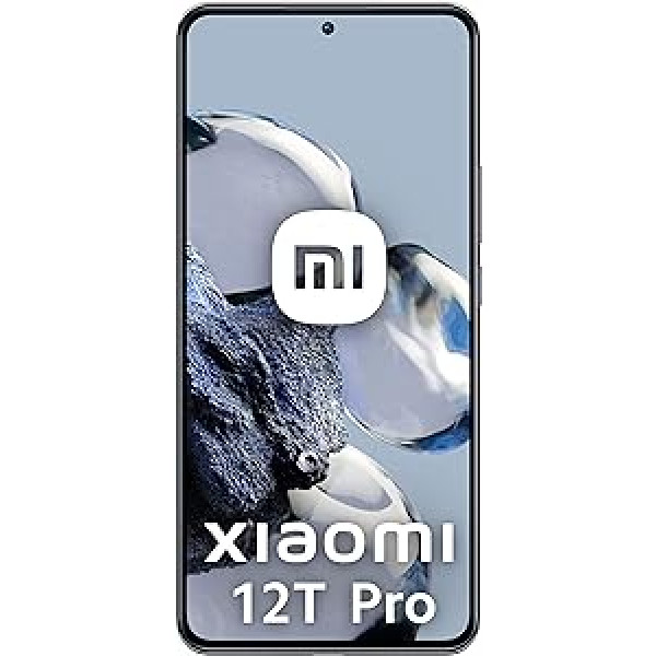 Xiaomi L12U 12T Pro viedtālrunis, 8 GB RAM + 256 GB UFS, AMOLED displejs 120 Hz, Cosmic Black