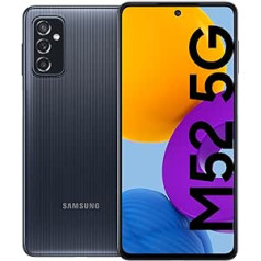 Samsung Galaxy M52 5G viedtālrunis Android 128 GB melns