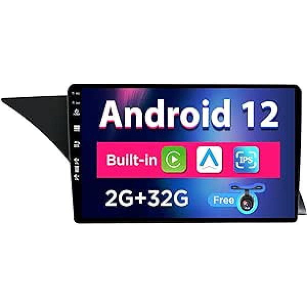 SXAUTO Android 12 IPS automašīnas radio priekš Benz GLK-Class X204 (2012-2015) - Iebūvēta CarPlay / Android Car - Bezmaksas atpakaļgaitas kamera - 2G + 32G - Stūres vadība DAB Fast Boot WiFi DSP BT - 2 DIN 9